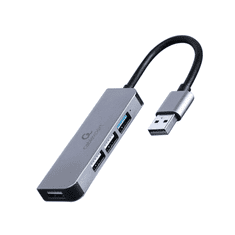 Gembird USB-A HUB 4 portos ezüst (UHB-U3P1U2P3-01) (UHB-U3P1U2P3-01)