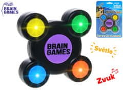 Brain games Elemmel működő memória teszt társasjáték fénnyel és hanggal