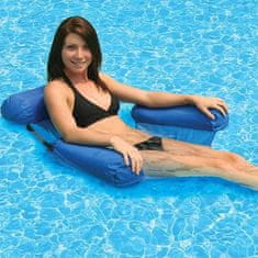Netscroll Felfújható vízi szék, ideális a vízben való pihenésre olvasás vagy mobiltelefon használata közben. Fej-, váll- és karoknak is támaszt nyújt, kellemes lebegés érzetet kínálva. CoolChair