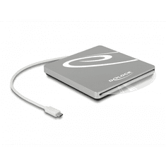 DELOCK 42605 USB-C Blu-Ray olvasó - Ezüst (42605)