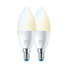 WiZ 8719514551336Z intelligens fényerő szabályozás Intelligens izzó Wi-Fi/Bluetooth Fehér 4,9 W (929002448742)