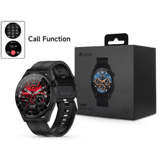 Devia Smart Watch Pro5 Okosóra - Fekete (ST395949)