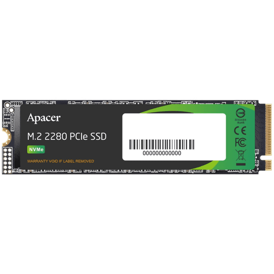 Apacer 512GB AS2280Q4L M.2 PCIe SSD (AP512GAS2280Q4L-1)