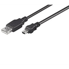 Goobay 93623 USB-A apa - USB-B apa 2.0 Adat és töltőkábel (1.5m) (93623)