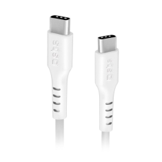 SBS TECABLETCC20W USB-C apa - USB-C apa 2.0 Adat és töltőkábel - Fehér (1.5m) (TECABLETCC20W)