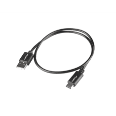 Lanberg USB-C apa - USB-A anya 2.0 Adat és töltő kábel - Fekete (CA-USBO-15CU-0018-BK)