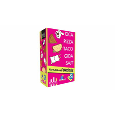 Blue Orange Cica, pizza, taco, gida, sajt - Fordulatos fordítás társasjáték (BLU34850)