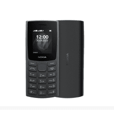 Nokia 105 4G (2023) Dual SIM Mobiltelefon - Fekete (1GF018UPA1L08)