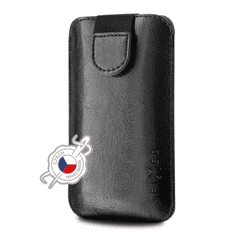 FIXED Soft Slim Univerzális telefon Tok - Fekete (RPSOS-001-M)