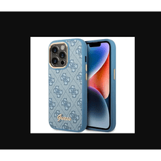 Guess Apple iPhone 14 Pro Hátlapvédő Tok - Kék (GUHCP14LHG4SHB)