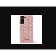 Guess Samsung Galaxy S23 Ultra Hátlapvédő Tok - Rózsaszín (GUHCS23LHGGSHP)