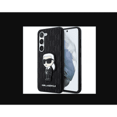 Karl Lagerfeld Samsung Galaxy S23 Hátlapvédő Tok - Fekete (KLHCS23SSAKLHKPK)