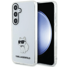 Karl Lagerfeld IML Choupette Samsung Galaxy S24 Tok - Átlátszó/Mintás (KLHCS24SHNCHTCT)