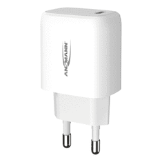 Ansmann HC120PD Hálózati USB-C töltő - Fehér (20W) (1001-0116)