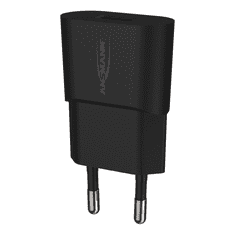 Ansmann HC105 Hálózati USB töltő - Fekete (5W) (1001-0108)