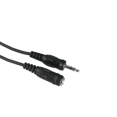 Hama 00205105 audio kábel 5 M 3.5mm Fekete (205105)