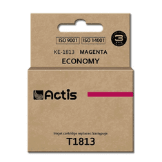Actis (Epson T1813) Tintapatron Magenta (KE-1813)