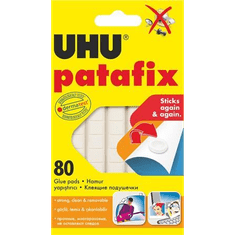 UHU Patafix gyurmaragasztó 80 kocka/csomag (1160039125) (uhu1160039125)