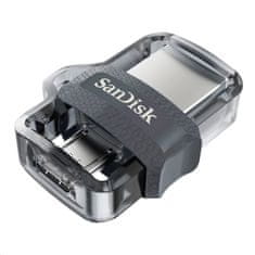 SanDisk Ultra Dual Drive 64GB USB 3.0 Ezüst Pendrive SANDISKSDDD3-064G-G46