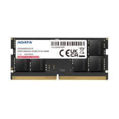 A-Data AD5S48008G-S 8GB (1x8GB) 4800MHz DDR5 SODIMM Laptop Memória