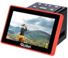 Rollei szkenner DF-S 1300 SE/ Diák és negatívok/ 13Mpx/ 4300dpi/ 5 "TFT-LCD/ SDHC/ USB-C