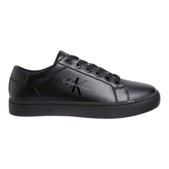 Calvin Klein Cipők fekete Leather Trainers