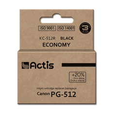 Actis (Canon PG-512) Tintapatron Fekete (KC-512R)
