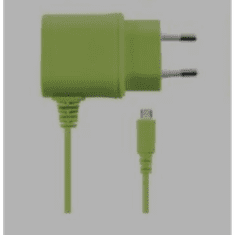 Ksix Micro USB-B Hálózati töltő - Zöld (5V / 1A) (B1750CD03VE)