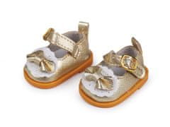 Cipők babának - golden st.