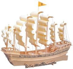WOODEN TOY, WCK 3D puzzle Vitorlás hajók a Ming dinasztia korából
