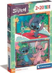 Clementoni Stitch Puzzle 2x20 darab