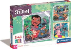 Clementoni Puzzle Stitch 3x48 darab