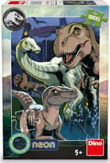 DINO világító puzzle Jurassic World XL 100 darab