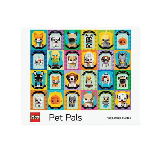 Chronicle Books LEGO Animal Friends puzzle 1000 darabos puzzle