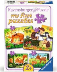 Ravensburger Az első puzzle Erdei állatok 4in1 (2,4,6,8 darab)