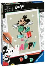 Ravensburger CreArt Disney: Mickey egér: H mint HAPPY