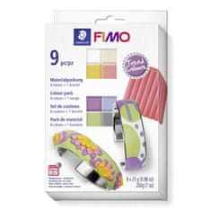 FIMO Soft szett 8+1 - divatszínekben
