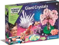 Clementoni Science&Play Laboratory: mega világító kristályok