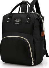 KIK pelenkázó táska,hátizsák 3in1 fekete