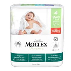MOLTEX Pure&Nature Egyszer használatos pelenkák 4 Maxi (7-12 kg) 22 db