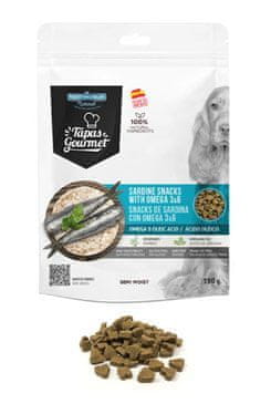 Mediterranean Natur Tapas Gourmet Snack kutyának Szardínia Omega3,6-tal 190g