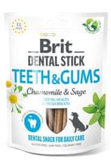 Brit Dog Dental Stick Fog&Íny Kamilla&Salvia 7db