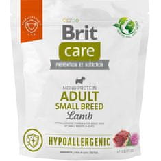 Brit Care Dog Hypoallergén felnőtt kistestű bárány 1 kg