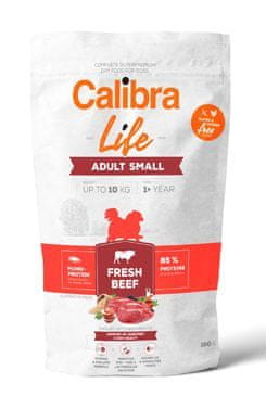Calibra Dog Life Adult Small Friss marhahús 100g
