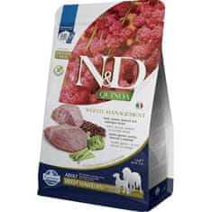 N&D QUINOA Dog GF Weight Management Lamb & Brokkoli Adult Medium & Maxi 2,5 kg