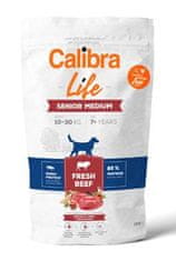 Calibra Dog Life Senior Medium Friss marhahús 100g