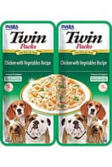 churu Dog Twin Pack Csirke&Veg. húslevesben 80g