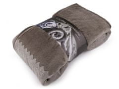 Dupla takaró, kétoldalas, nagy súlyú 150x200 cm - sötét bézs színű