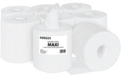 Primasoft papírtörlő tekercsben Maxi - 2 rétegű, fehér, újrahasznosított, 6 tekercs