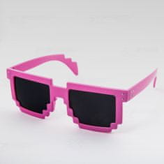 OEM napszemüveg Négyzet Robot rózsaszín